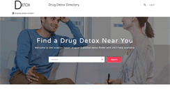 Desktop Screenshot of drugdetoxdirectory.com